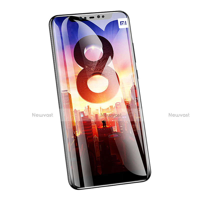 Ultra Clear Full Screen Protector Tempered Glass F05 for Xiaomi Mi 8 Black