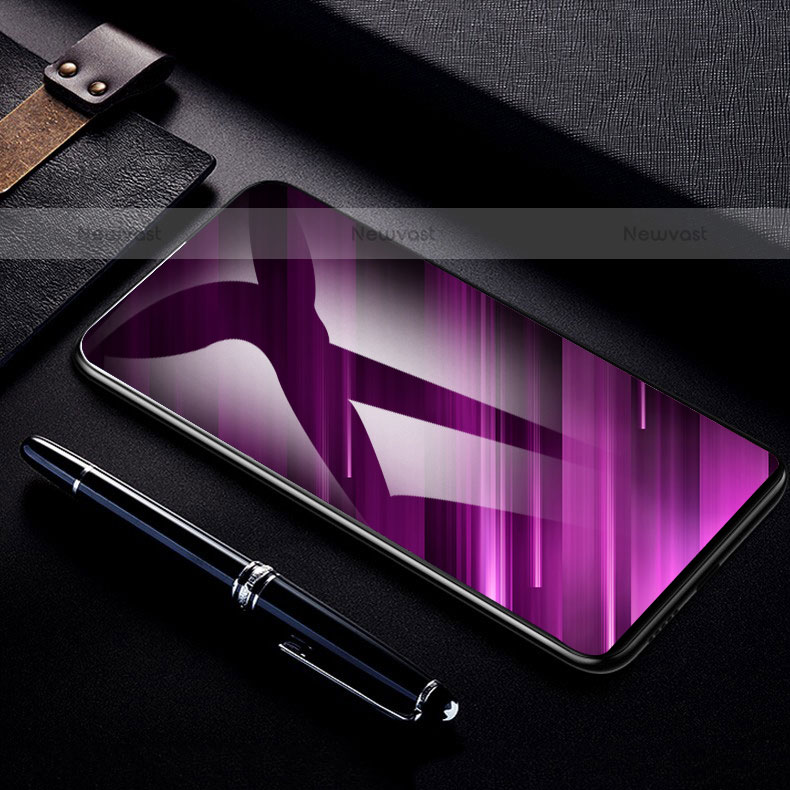 Ultra Clear Full Screen Protector Tempered Glass F06 for Samsung Galaxy A91 Black