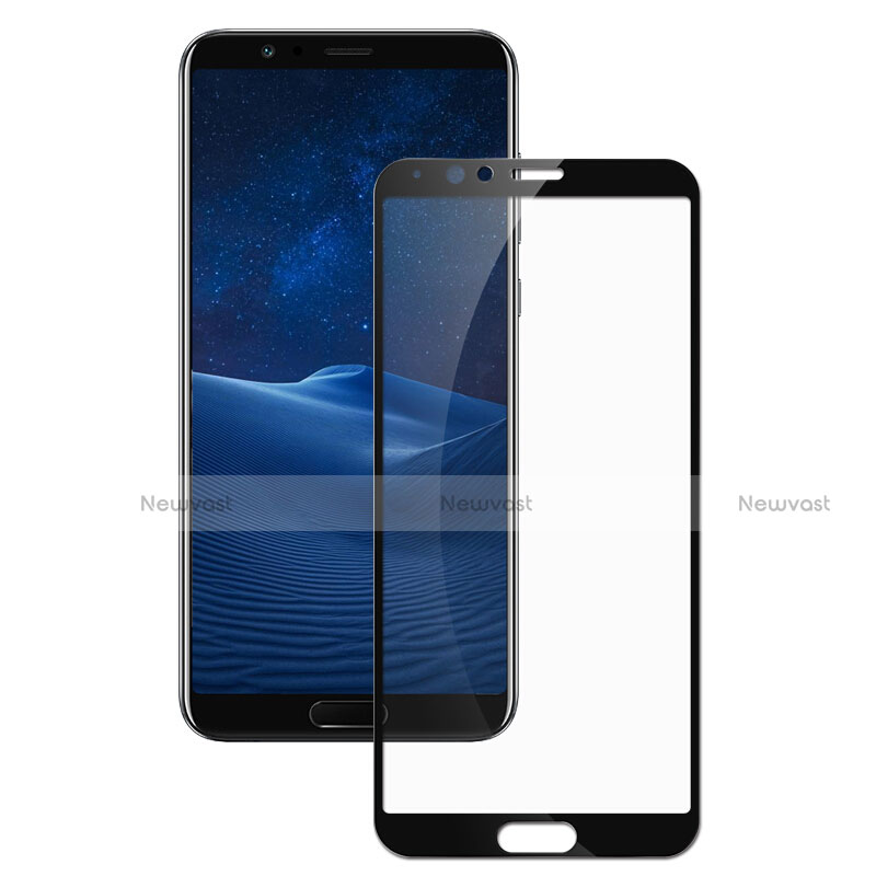 Ultra Clear Full Screen Protector Tempered Glass F07 for Huawei Honor V10 Black