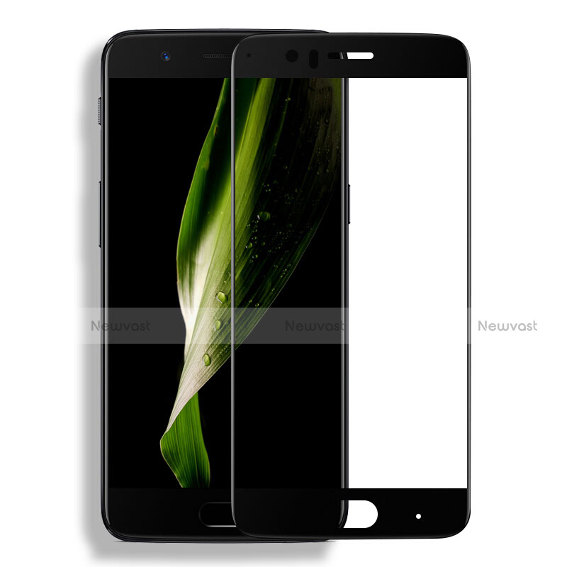 Ultra Clear Full Screen Protector Tempered Glass F07 for OnePlus 5 Black