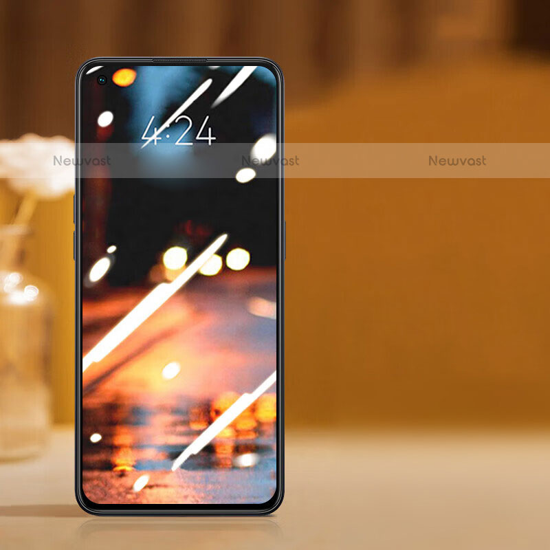 Ultra Clear Full Screen Protector Tempered Glass F07 for Oppo A94 4G Black