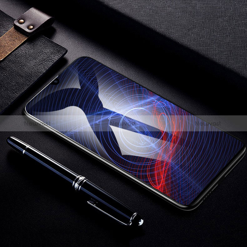 Ultra Clear Full Screen Protector Tempered Glass F07 for Samsung Galaxy A50S Black