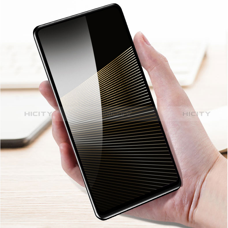 Ultra Clear Full Screen Protector Tempered Glass F08 for Samsung Galaxy A72 4G Black
