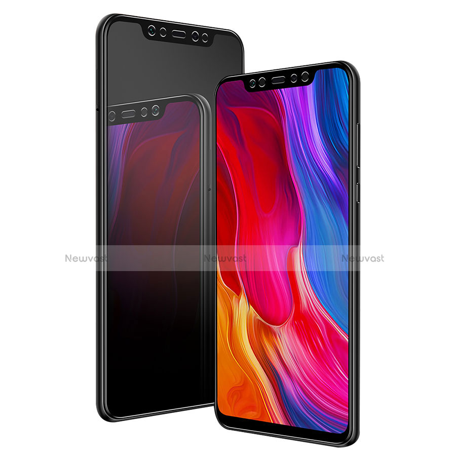 Ultra Clear Full Screen Protector Tempered Glass F08 for Xiaomi Mi 8 Black