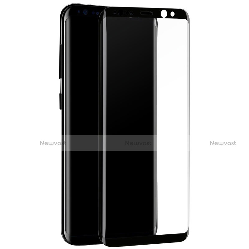 Ultra Clear Full Screen Protector Tempered Glass F10 for Samsung Galaxy S8 Black