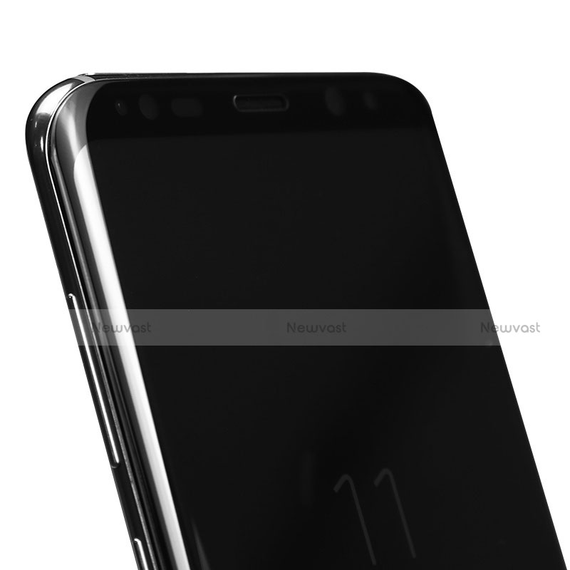 Ultra Clear Full Screen Protector Tempered Glass F10 for Samsung Galaxy S8 Black