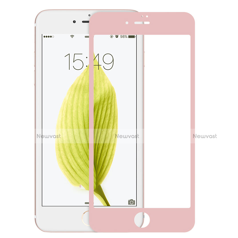 Ultra Clear Full Screen Protector Tempered Glass F18 for Apple iPhone 7 Pink