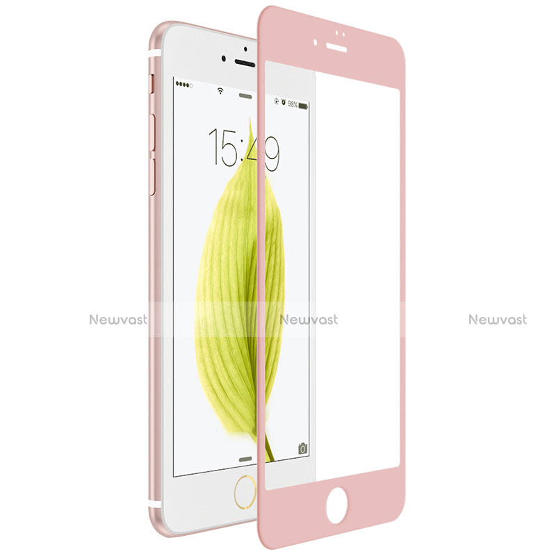 Ultra Clear Full Screen Protector Tempered Glass F18 for Apple iPhone 7 Pink