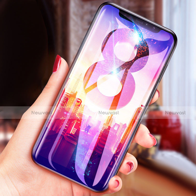 Ultra Clear Full Screen Protector Tempered Glass F19 for Xiaomi Mi 8 Black