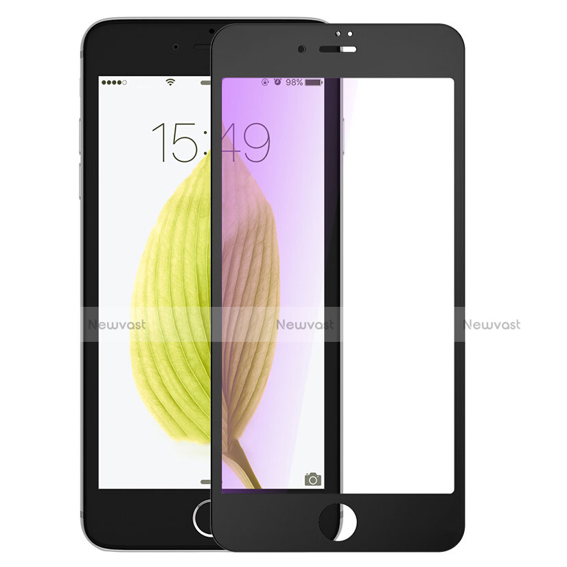 Ultra Clear Full Screen Protector Tempered Glass F22 for Apple iPhone 7 Plus Black
