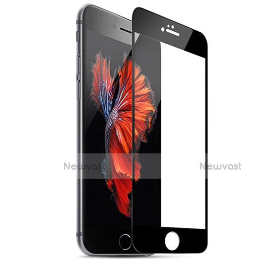 Ultra Clear Full Screen Protector Tempered Glass for Apple iPhone 6 Black