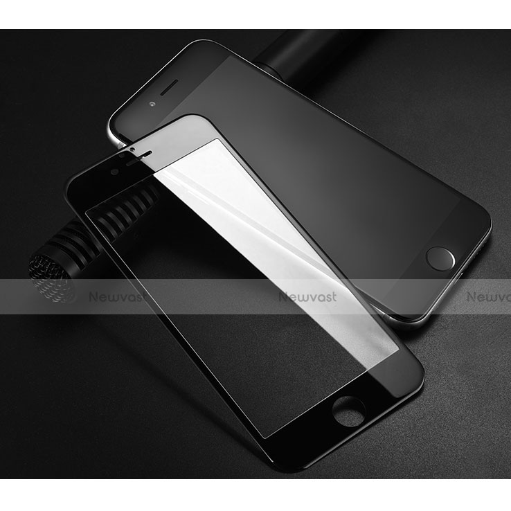 Ultra Clear Full Screen Protector Tempered Glass for Apple iPhone 6 Black