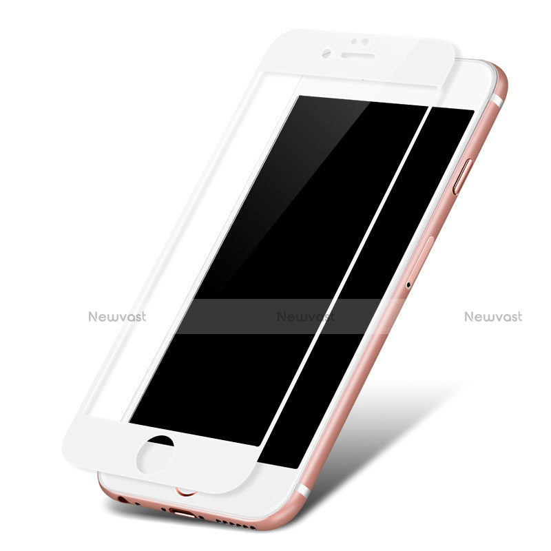 Ultra Clear Full Screen Protector Tempered Glass for Apple iPhone 6 Plus White