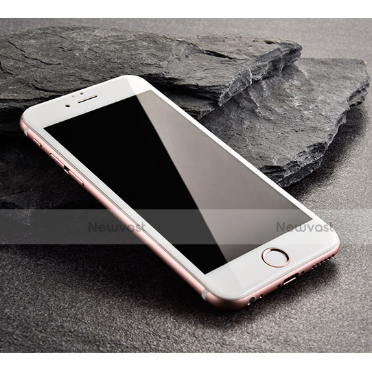 Ultra Clear Full Screen Protector Tempered Glass for Apple iPhone 6 Plus White