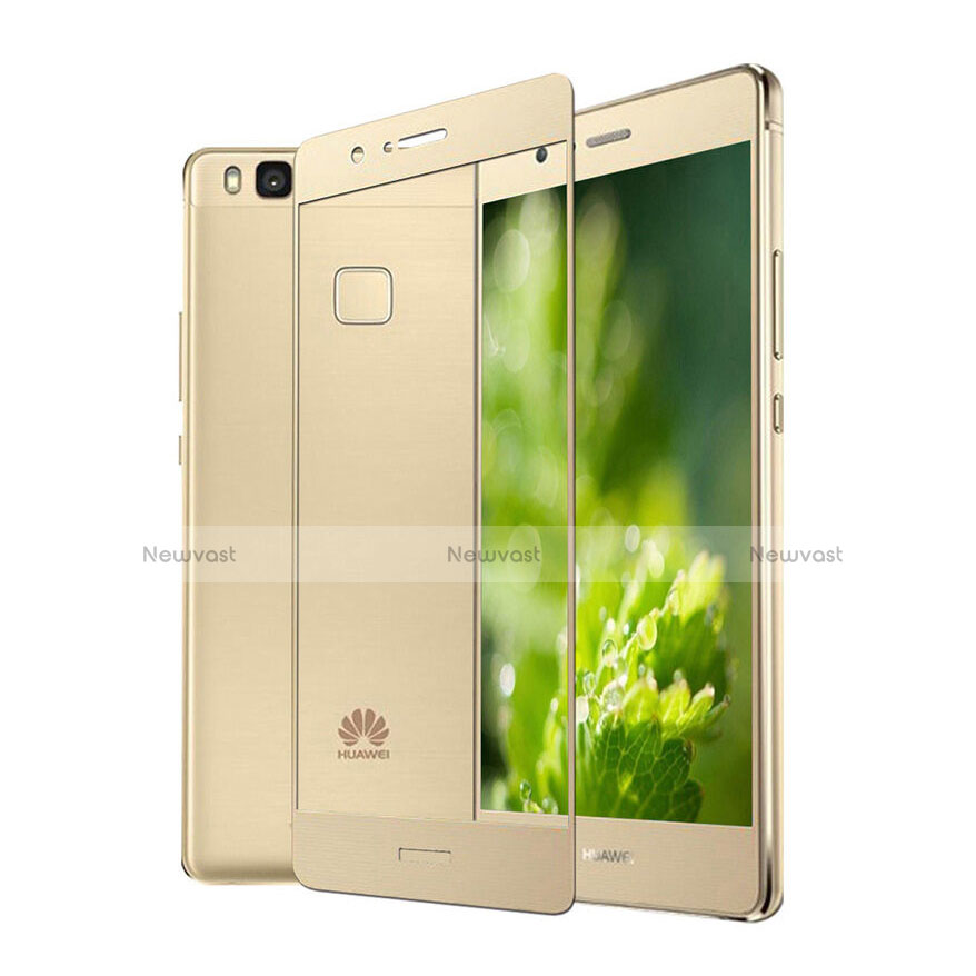 Ultra Clear Full Screen Protector Tempered Glass for Huawei G9 Lite Gold