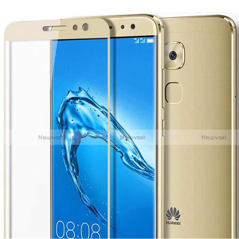 Ultra Clear Full Screen Protector Tempered Glass for Huawei G9 Plus Gold