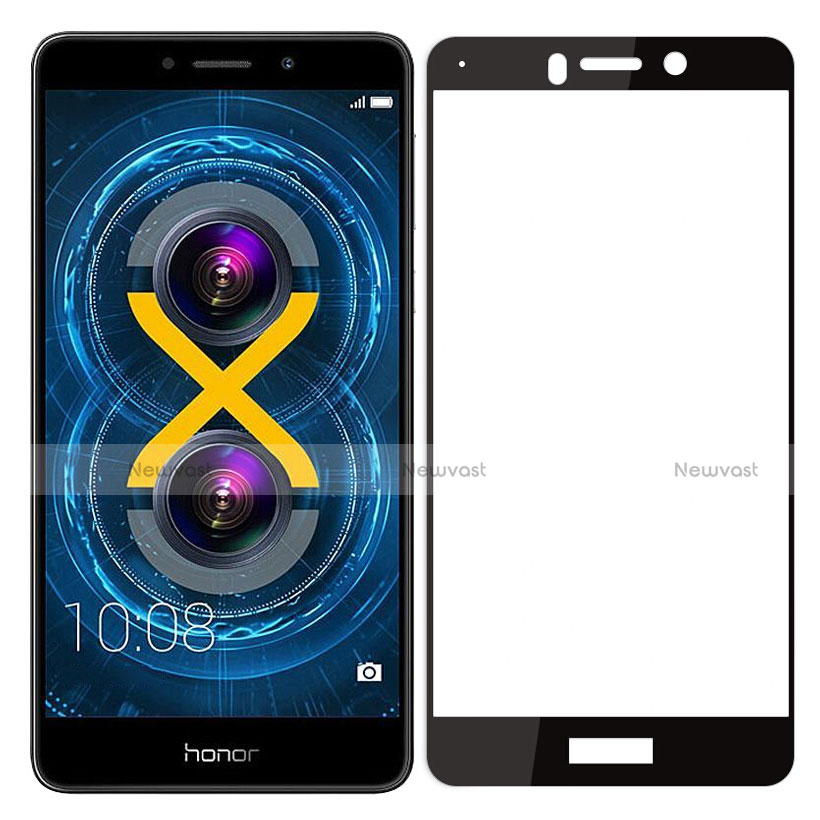 Ultra Clear Full Screen Protector Tempered Glass for Huawei GR5 (2017) Black