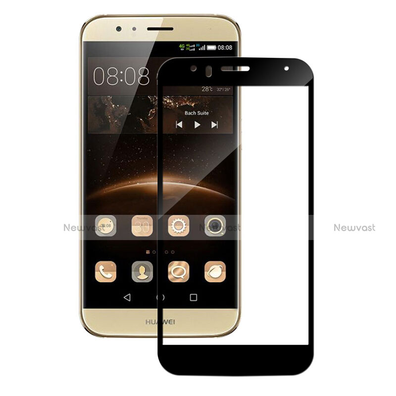 Ultra Clear Full Screen Protector Tempered Glass for Huawei GX8 Black