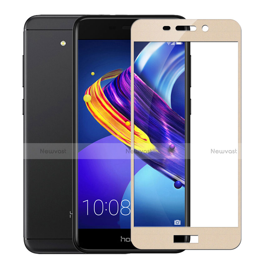 Ultra Clear Full Screen Protector Tempered Glass for Huawei Honor 6C Pro Gold