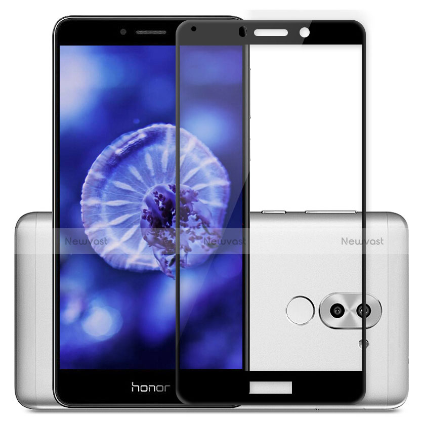 Ultra Clear Full Screen Protector Tempered Glass for Huawei Honor 6X Black