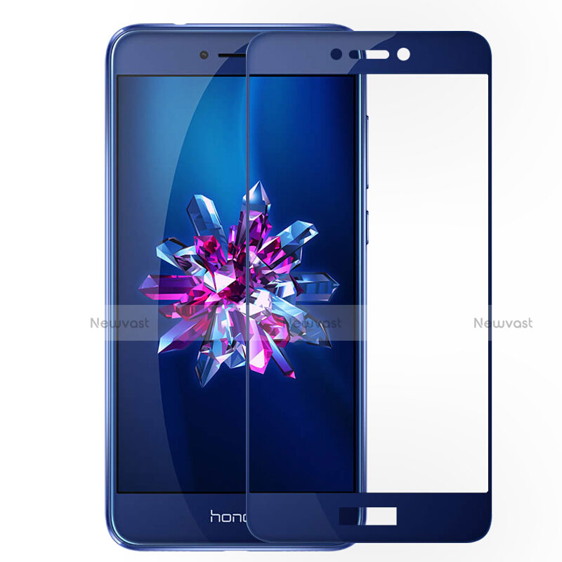 Ultra Clear Full Screen Protector Tempered Glass for Huawei Honor 8 Lite Blue