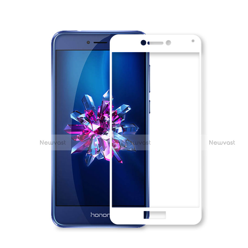 Ultra Clear Full Screen Protector Tempered Glass for Huawei Honor 8 Lite White