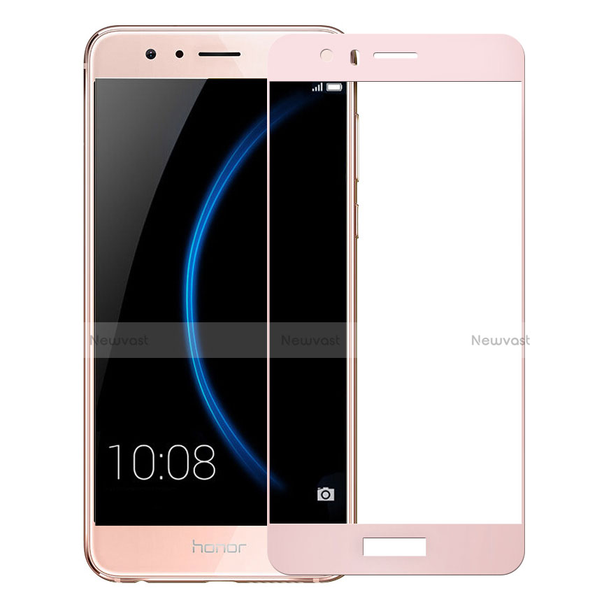 Ultra Clear Full Screen Protector Tempered Glass for Huawei Honor 8 Pink