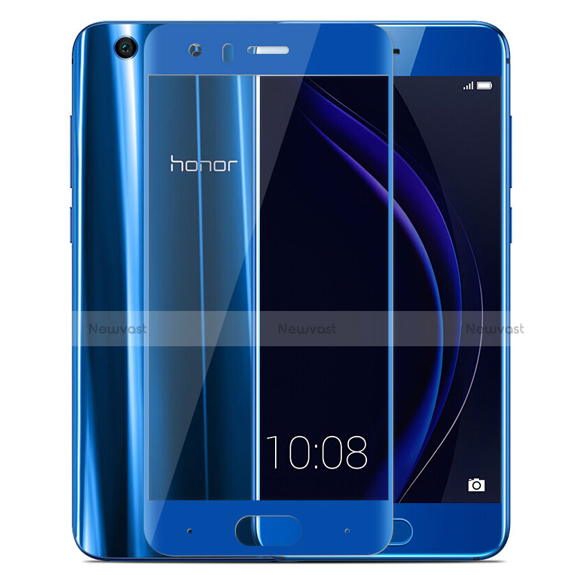 Ultra Clear Full Screen Protector Tempered Glass for Huawei Honor 9 Blue