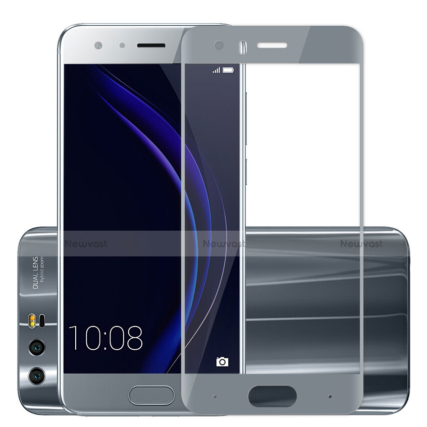 Ultra Clear Full Screen Protector Tempered Glass for Huawei Honor 9 Gray