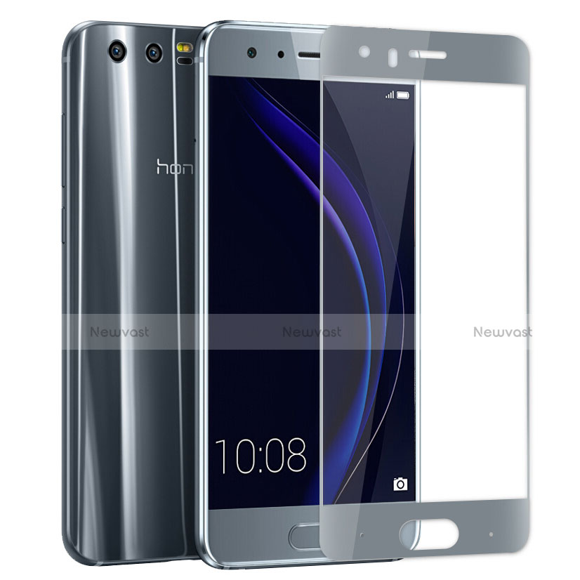 Ultra Clear Full Screen Protector Tempered Glass for Huawei Honor 9 Gray