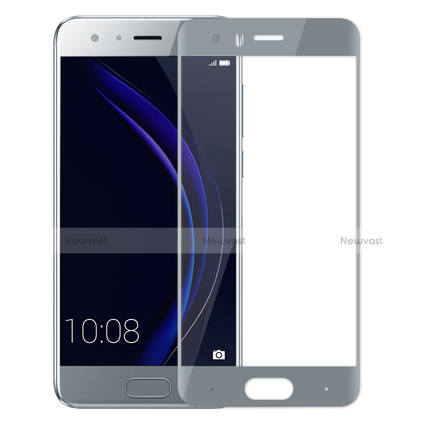 Ultra Clear Full Screen Protector Tempered Glass for Huawei Honor 9 Gray