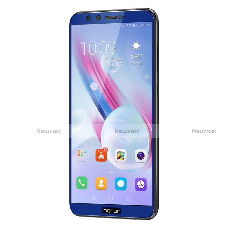 Ultra Clear Full Screen Protector Tempered Glass for Huawei Honor 9 Lite Blue