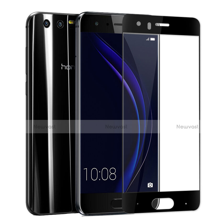 Ultra Clear Full Screen Protector Tempered Glass for Huawei Honor 9 Premium Black