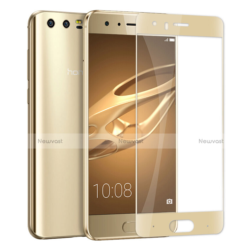 Ultra Clear Full Screen Protector Tempered Glass for Huawei Honor 9 Premium Gold