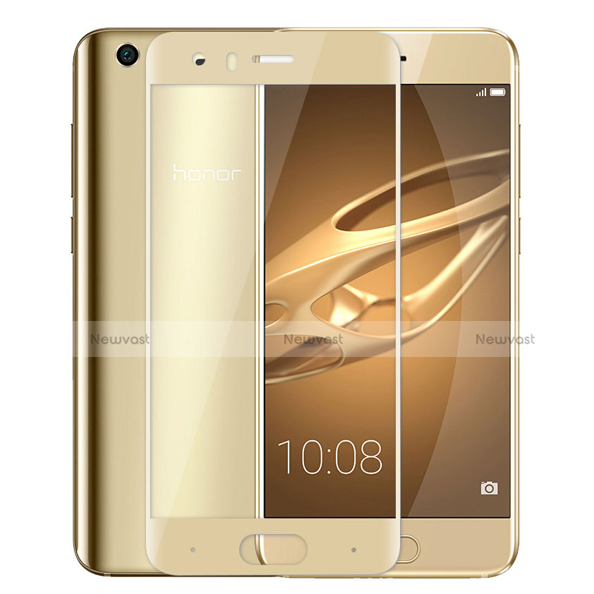 Ultra Clear Full Screen Protector Tempered Glass for Huawei Honor 9 Premium Gold