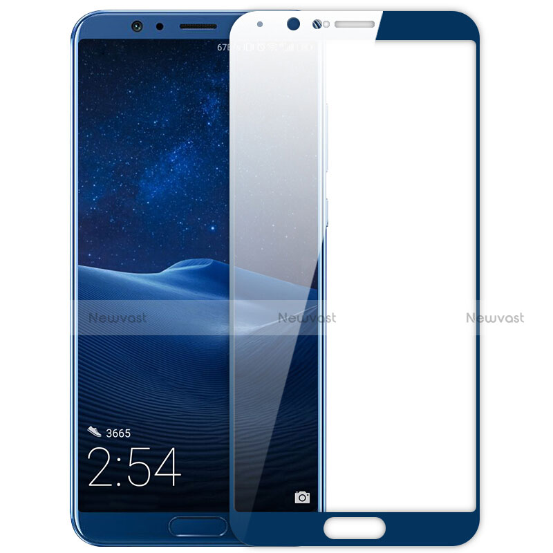 Ultra Clear Full Screen Protector Tempered Glass for Huawei Honor V10 Blue