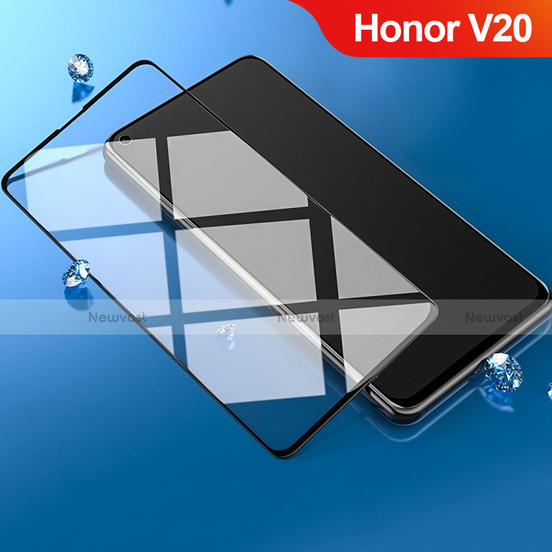 Ultra Clear Full Screen Protector Tempered Glass for Huawei Honor V20 Black