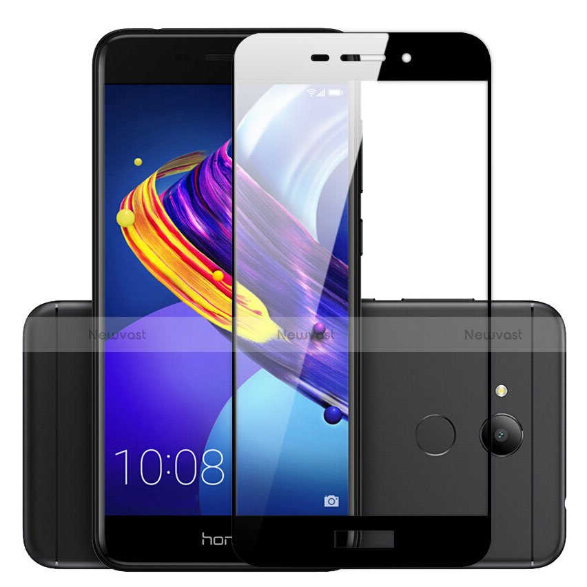 Ultra Clear Full Screen Protector Tempered Glass for Huawei Honor V9 Play Black