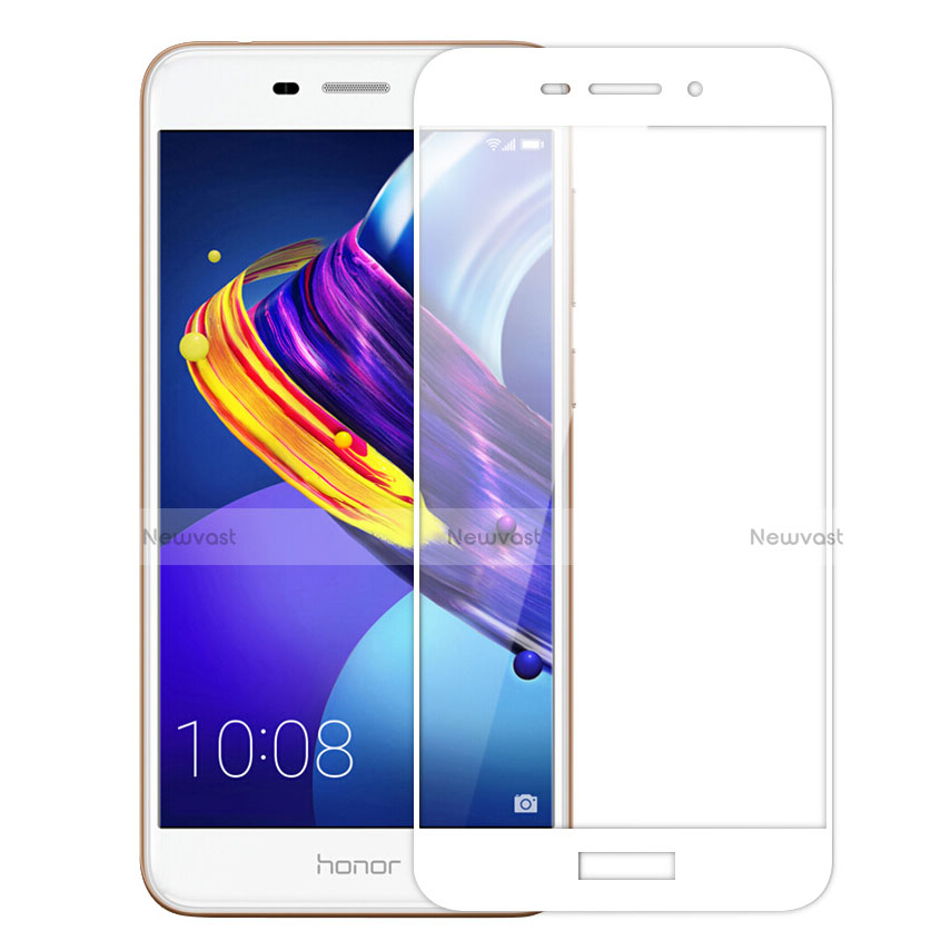 Ultra Clear Full Screen Protector Tempered Glass for Huawei Honor V9 Play White