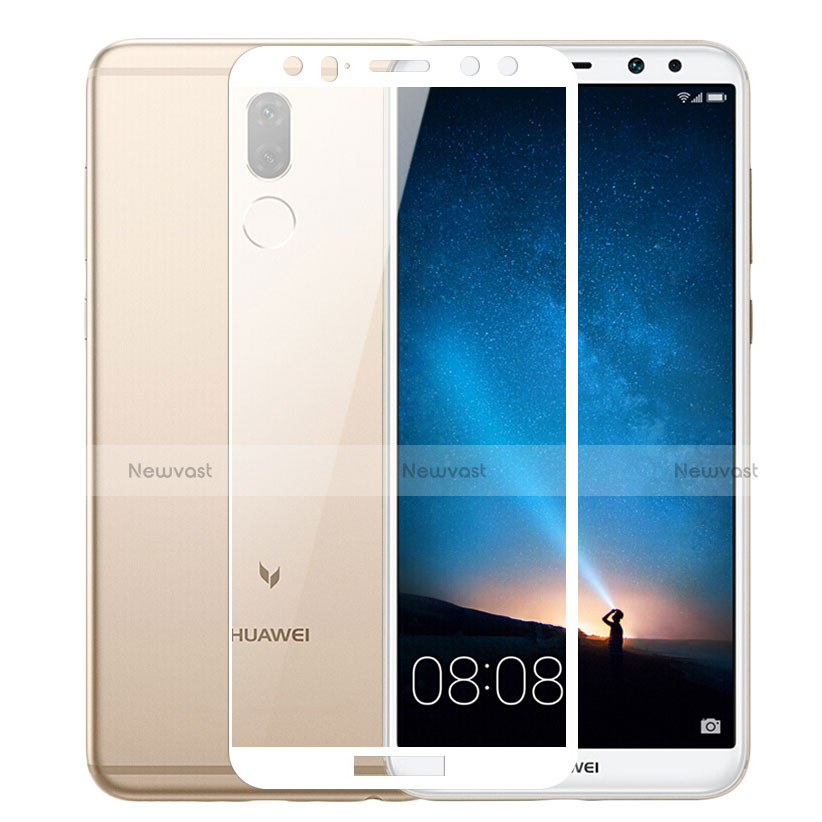 Ultra Clear Full Screen Protector Tempered Glass for Huawei Maimang 6 White