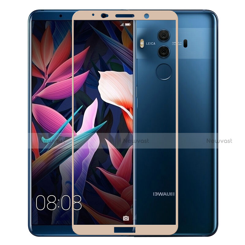 Ultra Clear Full Screen Protector Tempered Glass for Huawei Mate 10 Pro Gold