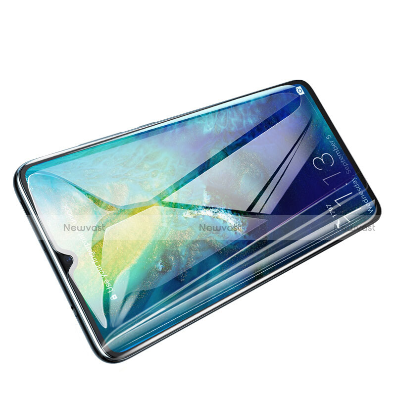 Ultra Clear Full Screen Protector Tempered Glass for Huawei Mate 20 Black