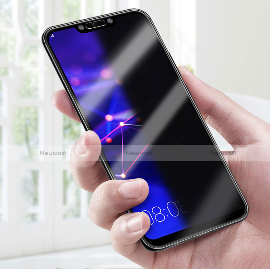 Ultra Clear Full Screen Protector Tempered Glass for Huawei Mate 20 Lite Black