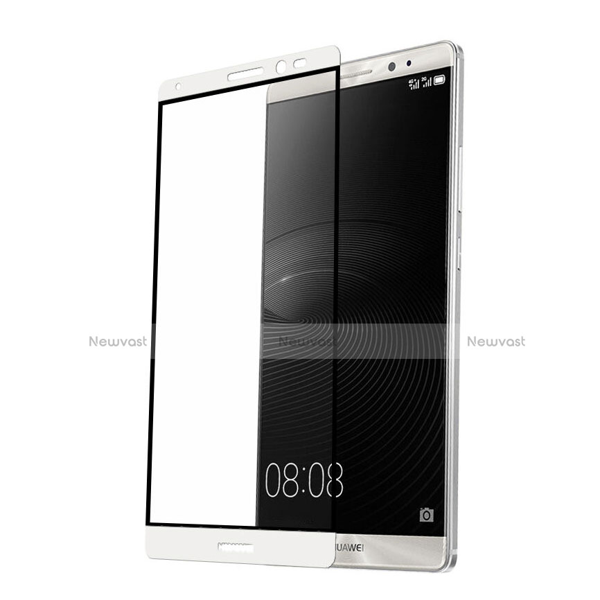 Ultra Clear Full Screen Protector Tempered Glass for Huawei Mate 8 White