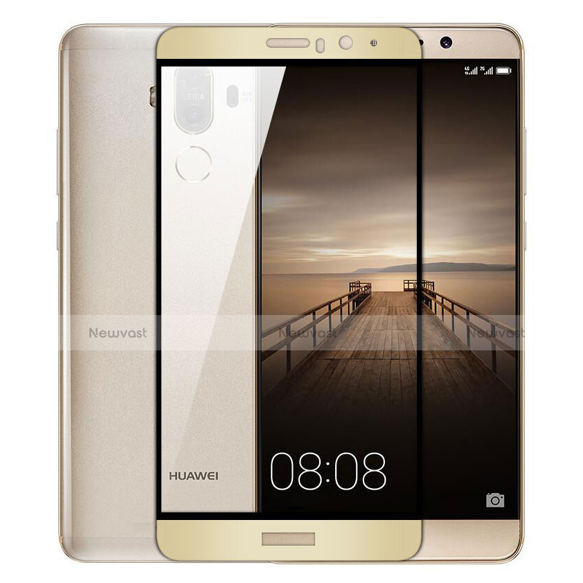 Ultra Clear Full Screen Protector Tempered Glass for Huawei Mate 9 Gold