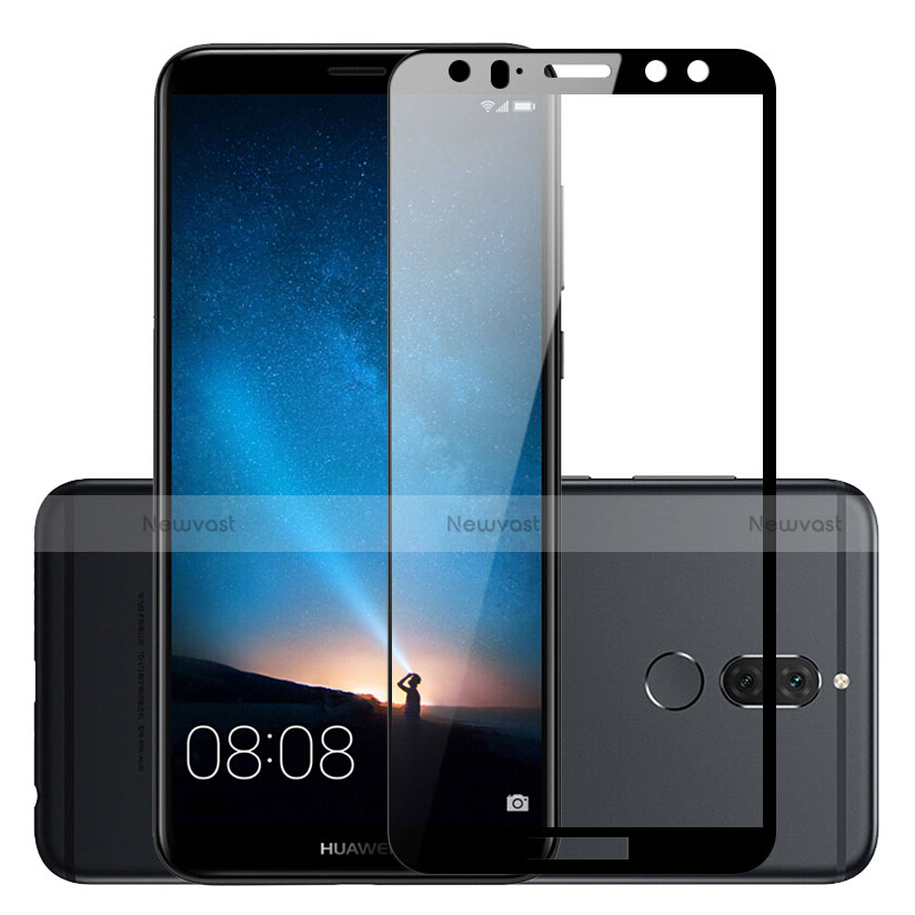 Ultra Clear Full Screen Protector Tempered Glass for Huawei Nova 2i Black