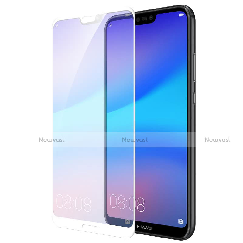 Ultra Clear Full Screen Protector Tempered Glass for Huawei Nova 3e White