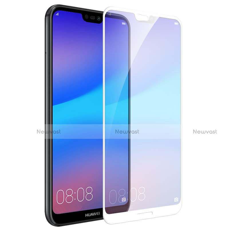 Ultra Clear Full Screen Protector Tempered Glass for Huawei Nova 3e White