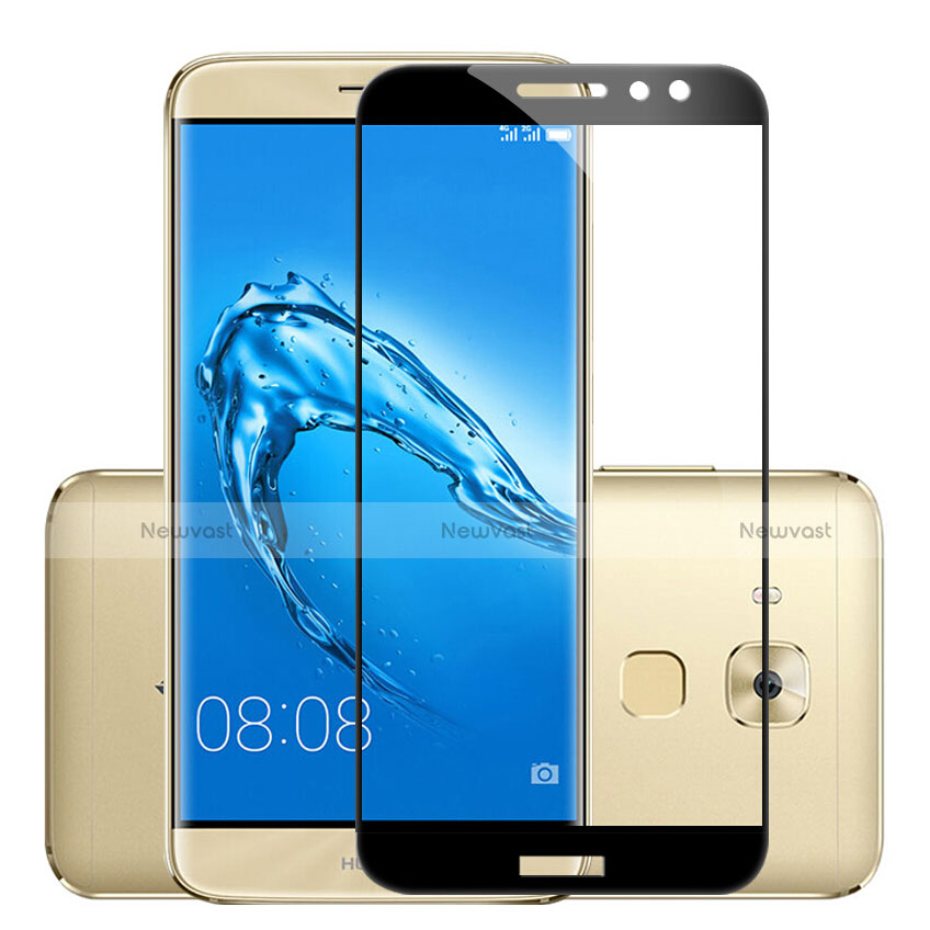 Ultra Clear Full Screen Protector Tempered Glass for Huawei Nova Plus Black