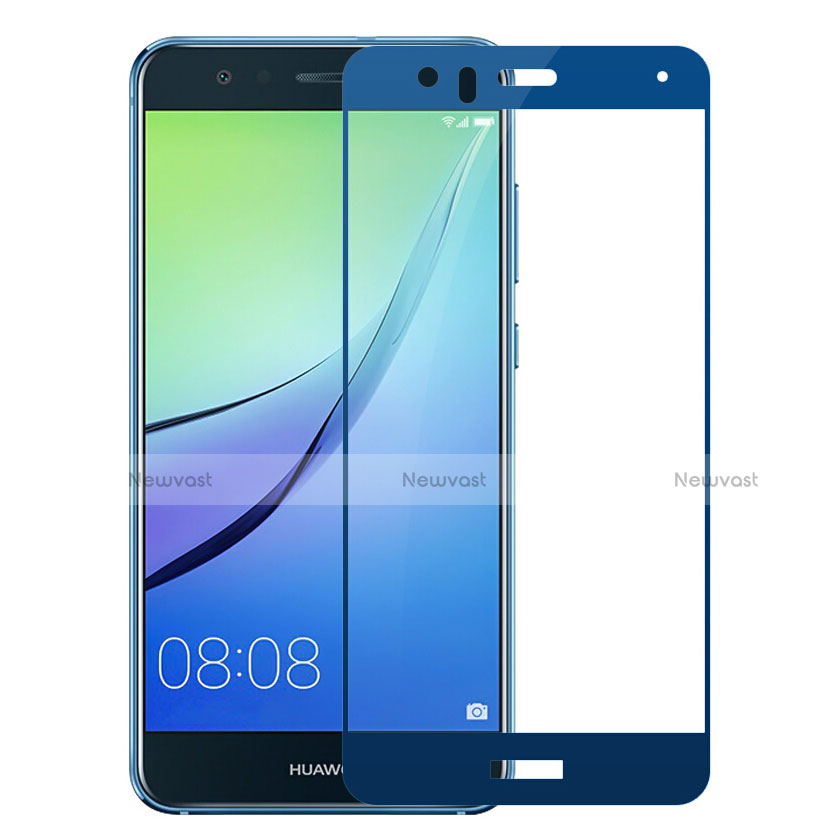 Ultra Clear Full Screen Protector Tempered Glass for Huawei P10 Lite Blue